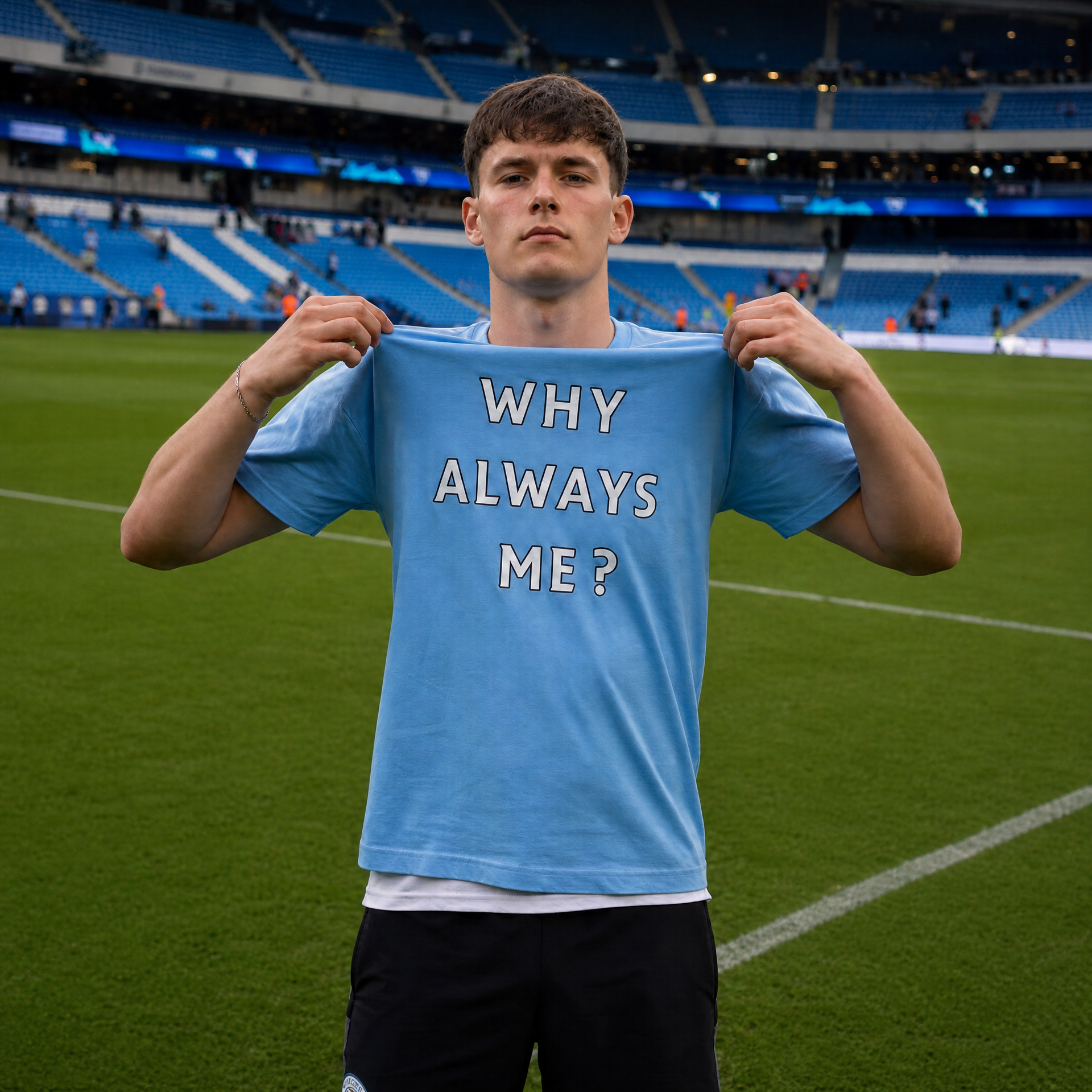 Why Always me ? camiseta iconica